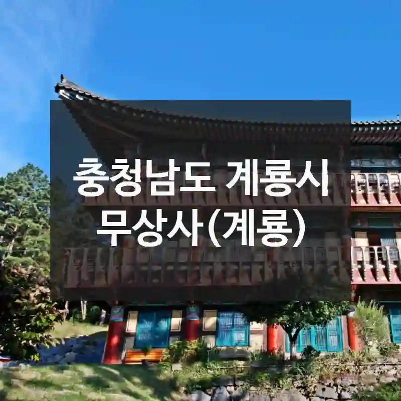 충청남도 계룡시
무상사(계룡)