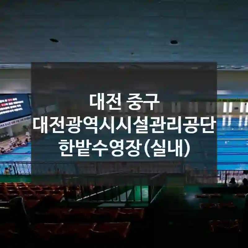 새로운 추억을 만들다 – 대전 중구 대전광역시시설관리공단 한밭수영장(실내)에서 재미 요소, 현장 꿀팁