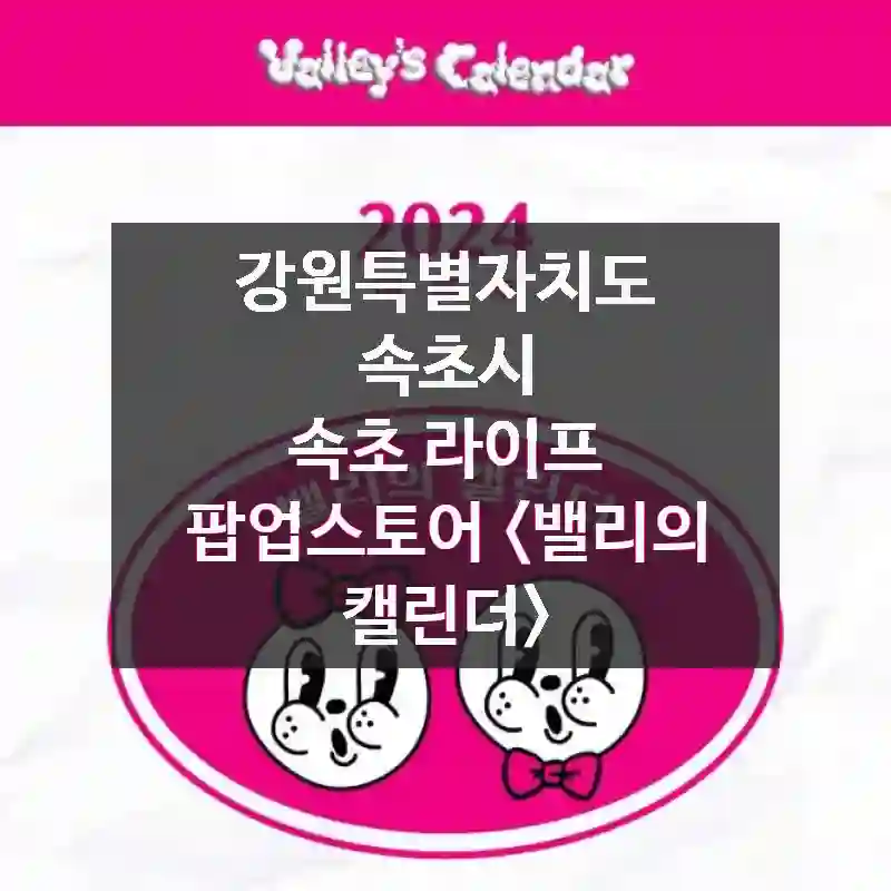 강원특별자치도 속초시
속초 라이프 팝업스토어