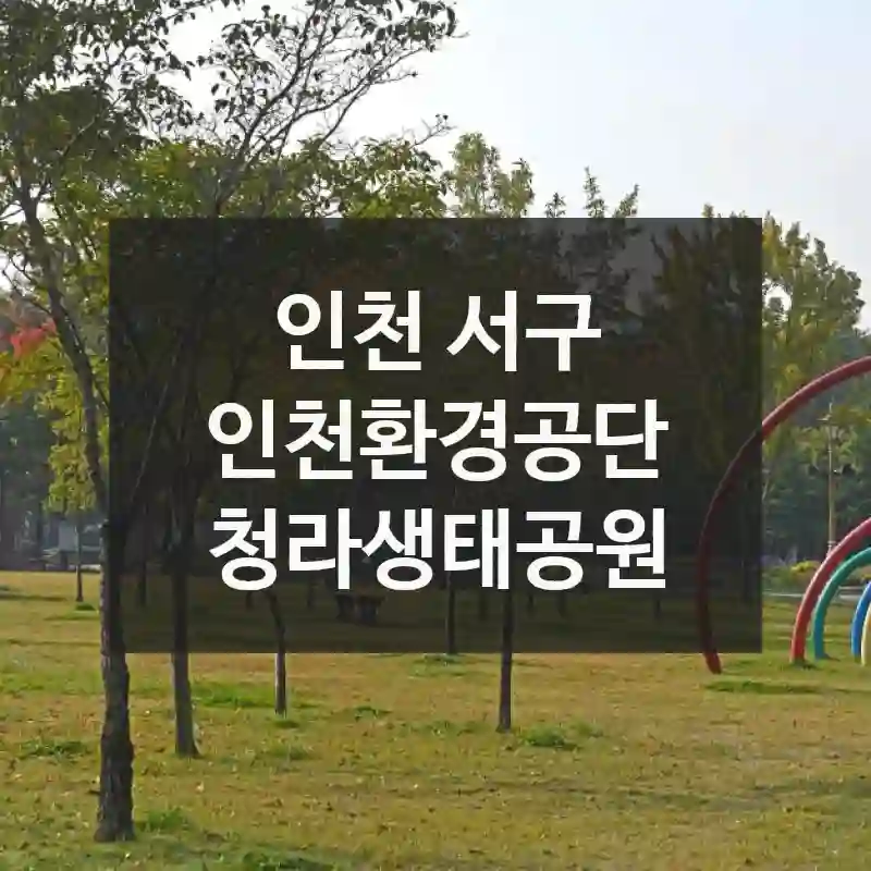인천환경공단 청라생태공원 한 번에 정리한 정보 – 접근성 정리, 즐길거리 총정리, 초보자 팁
