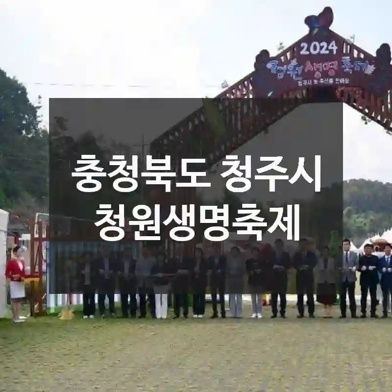 충청북도 청주시
청원생명축제