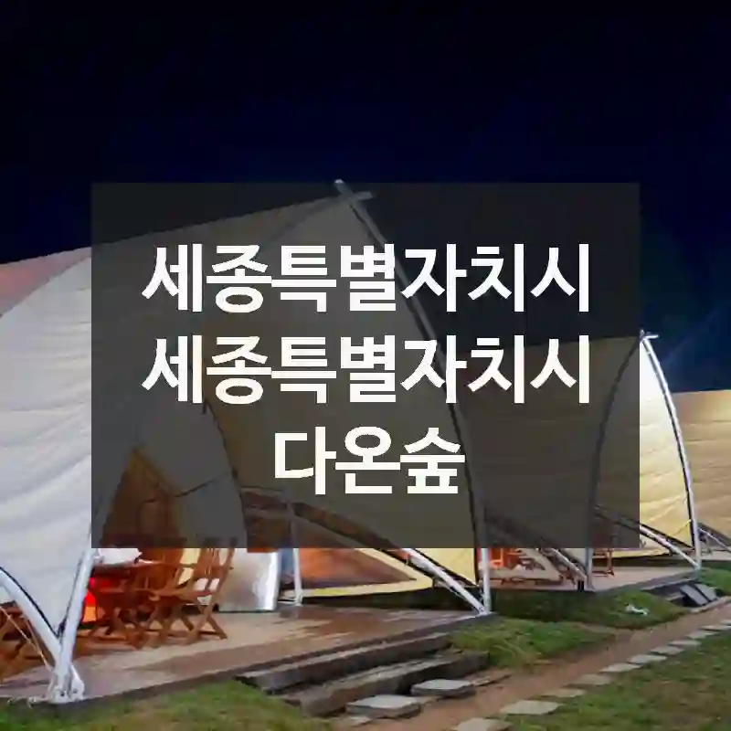 세종특별자치시 세종특별자치시
다온숲