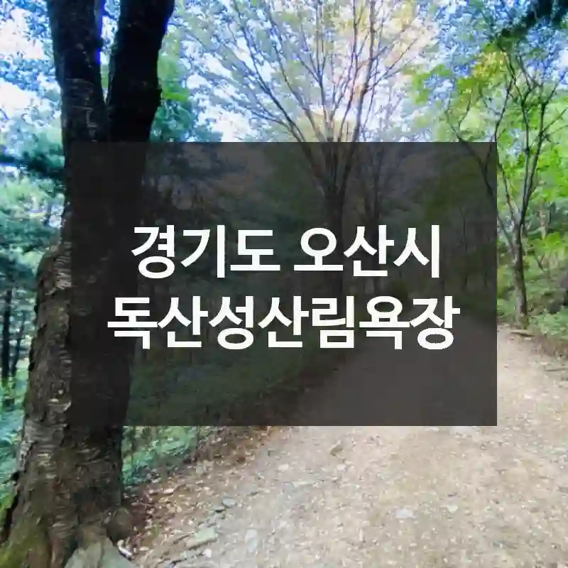 경기도 오산시 “독산성산림욕장”에서 힐링 충전하고 왔어요