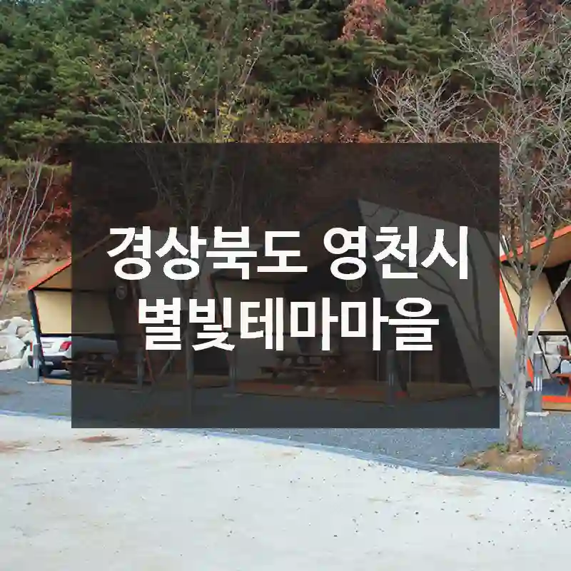 경상북도 영천시
별빛테마마을