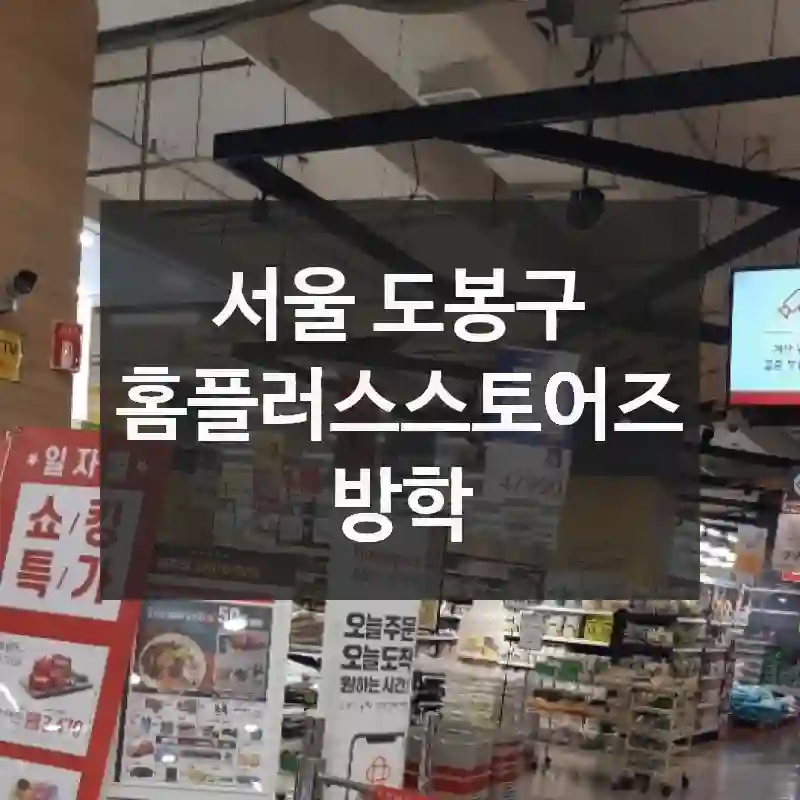일상 탈출! 서울 도봉구 “홈플러스스토어즈 방학”에서 보내는 특별한 하루