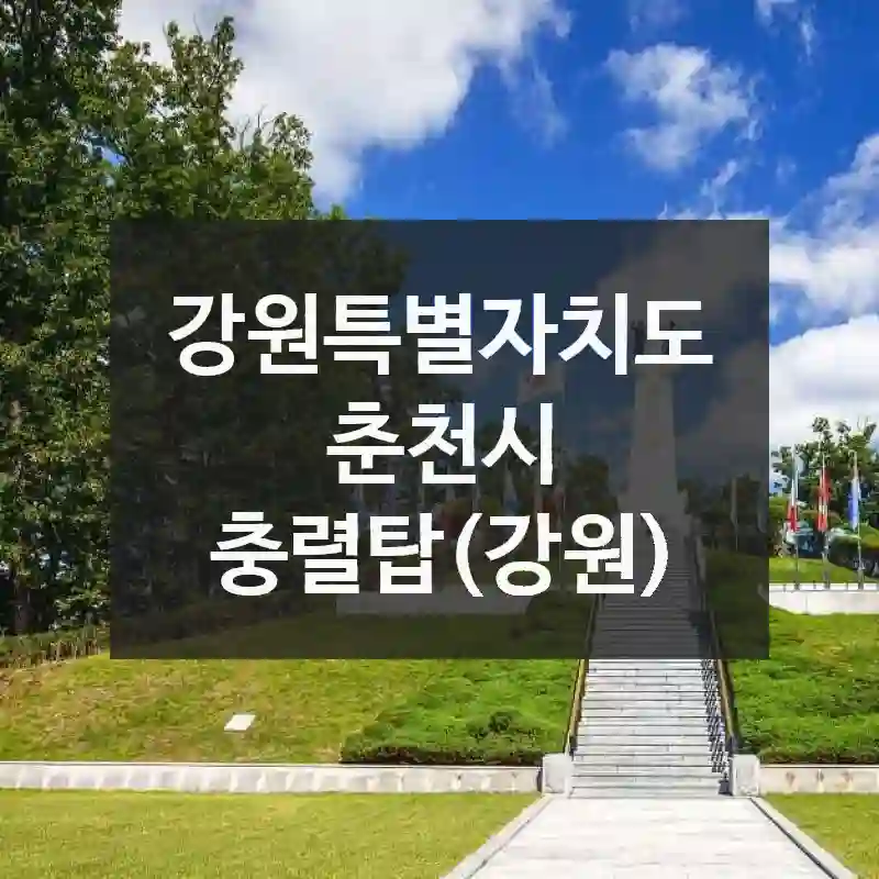 강원특별자치도 춘천시
충렬탑(강원)