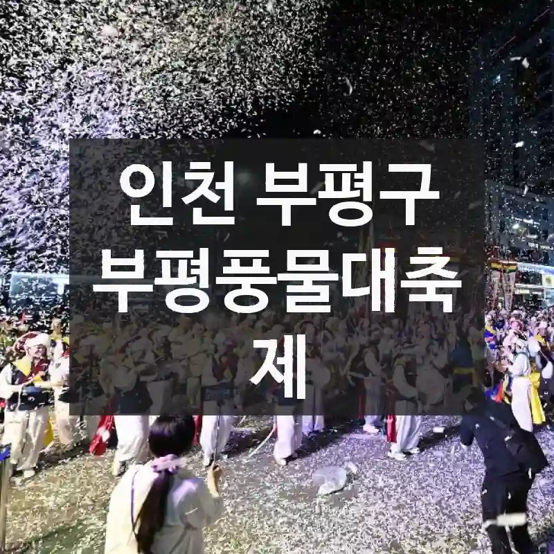 인천 부평구
부평풍물대축제