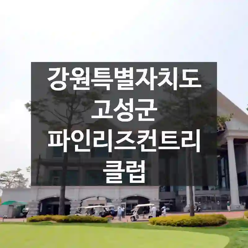 강원특별자치도 고성군
파인리즈컨트리클럽