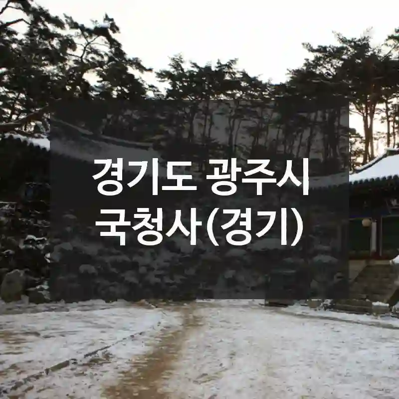 경기도 광주시
국청사(경기)