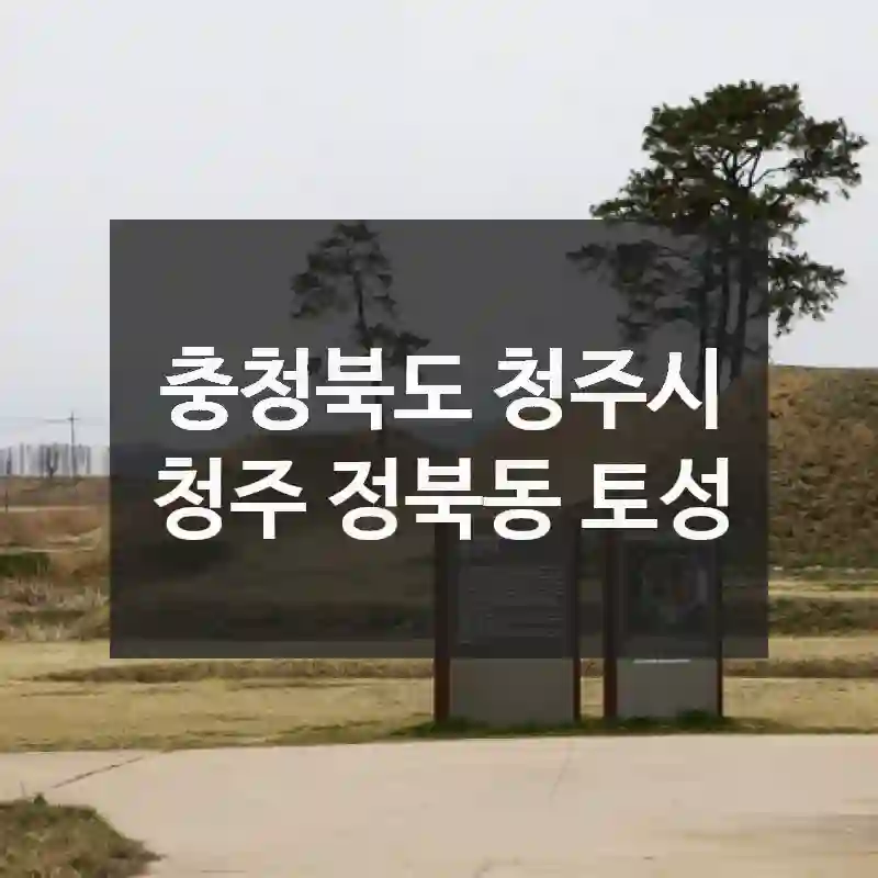 충청북도 청주시
청주 정북동 토성