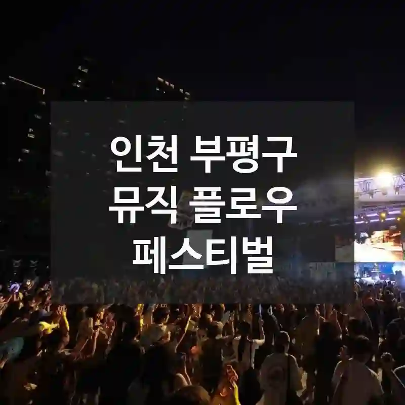 인천 부평구
뮤직 플로우 페스티벌