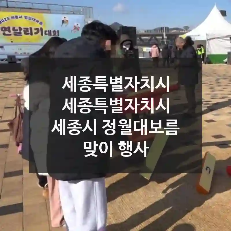 세종특별자치시 세종특별자치시
세종시 정월대보름 맞이 행사